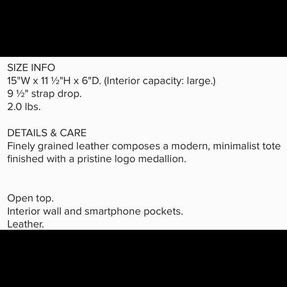 EUC Tory Burch Perry Tote Purse - Picture 8 of 10